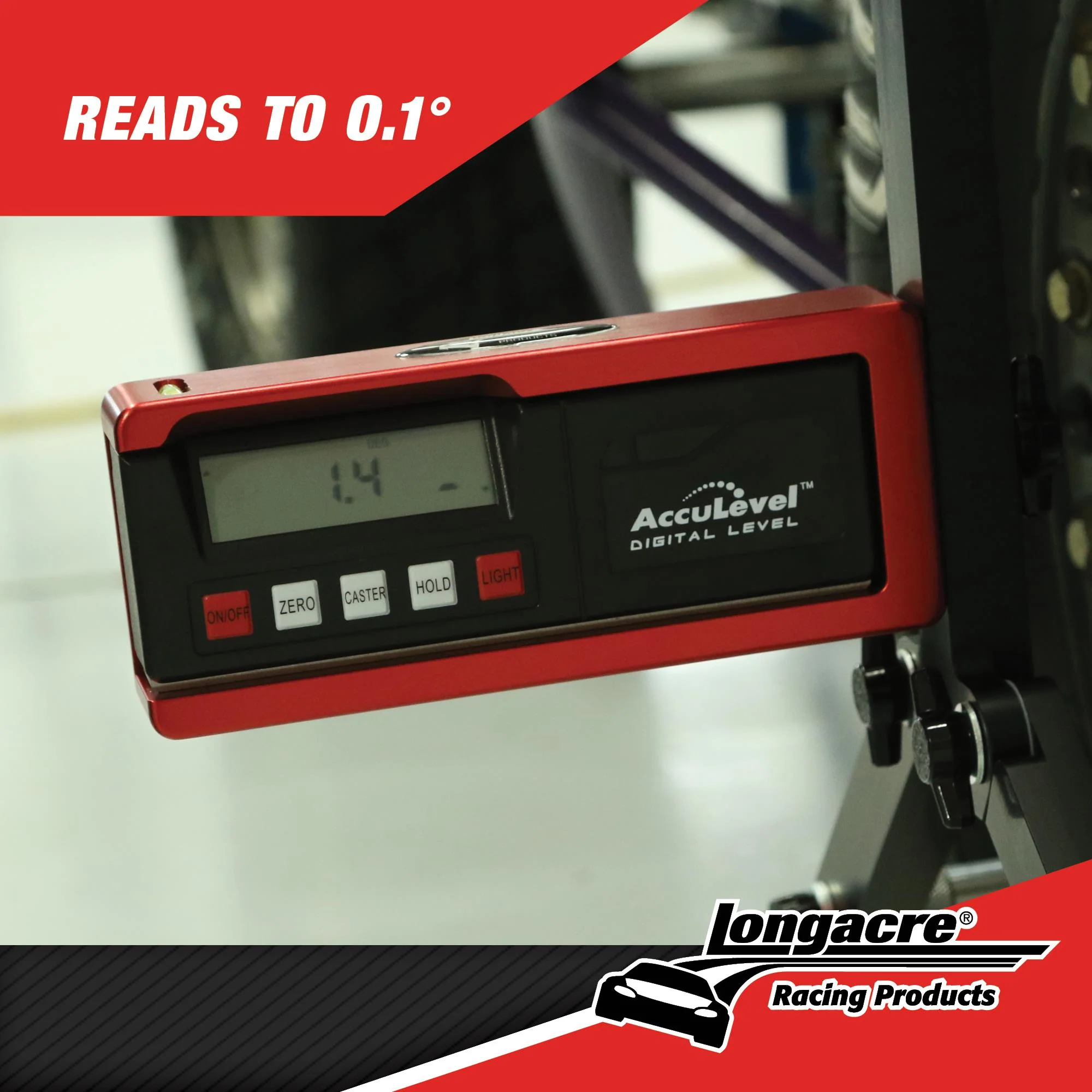Digital C/C Gauge w AccuLevelâ„¢ and Quick Setâ„¢ Large Wheel Adapter - Image 4