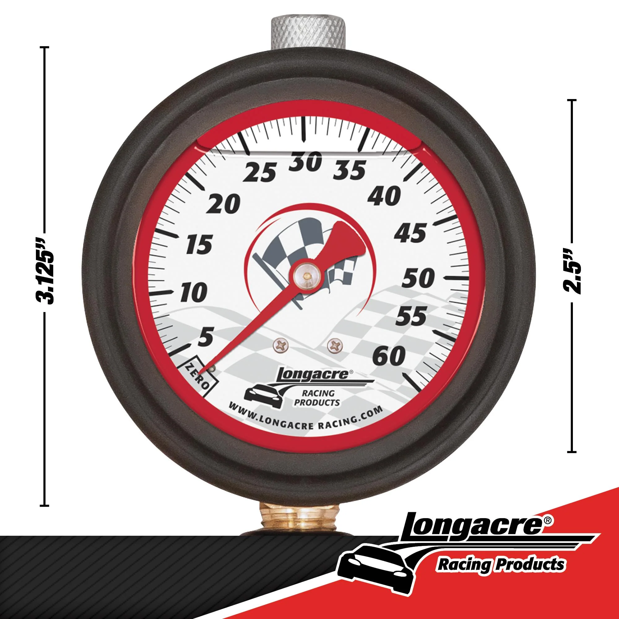 Liquid Filled 2½" GID Tire Pressure Gauge - Image 4