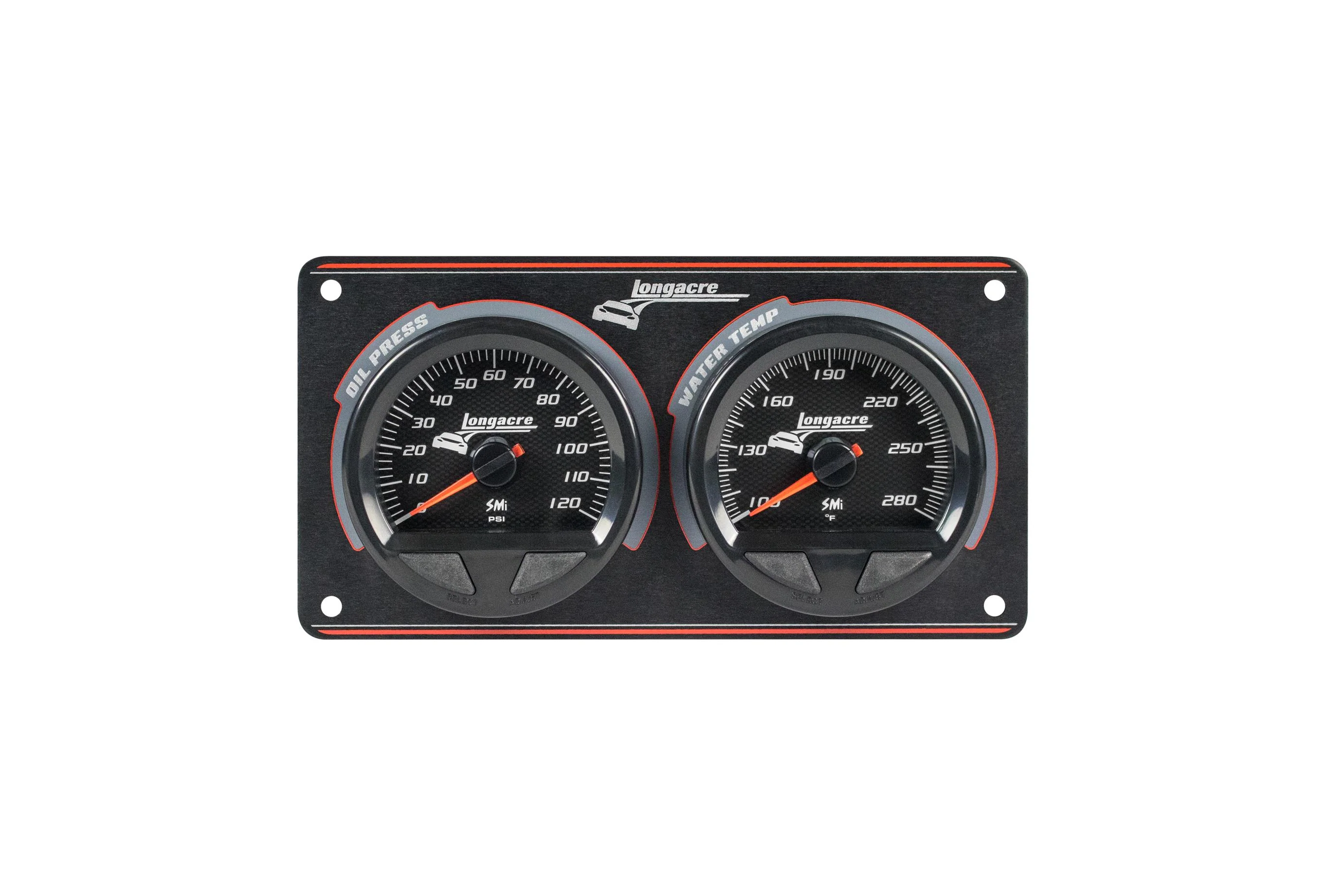 SMi⢠Elite Waterproof Gauge Panel, 2 Gauge Oil Pressure/Water Temperature - Image 3