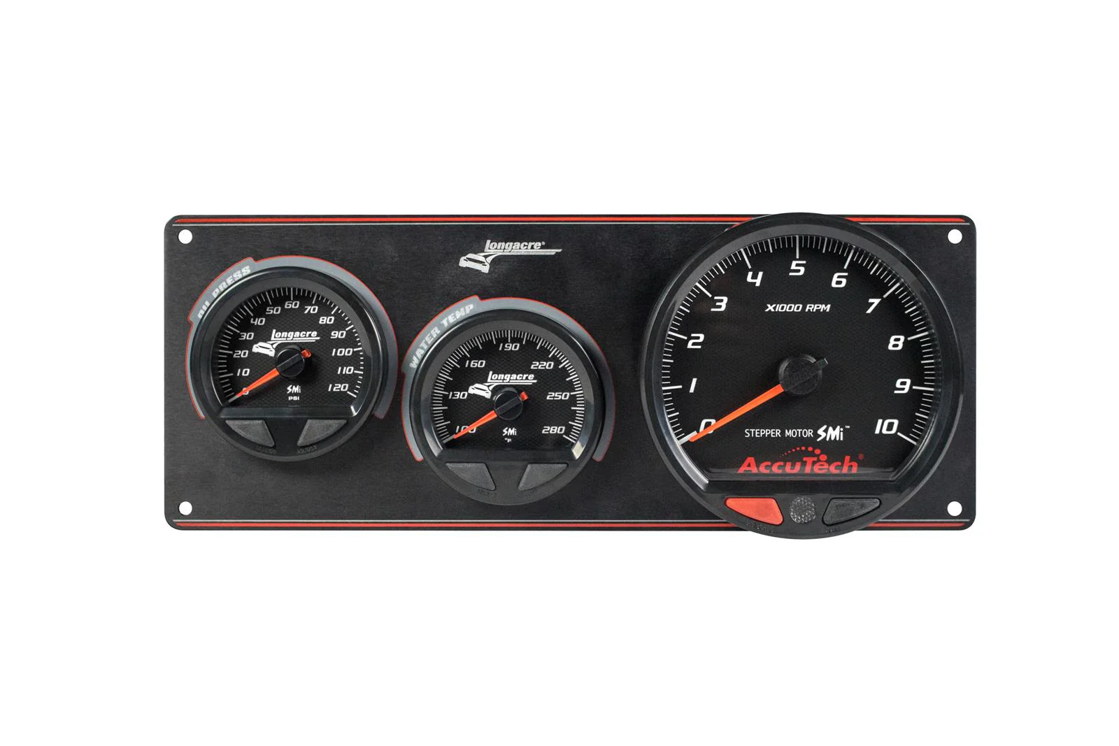 SMi⢠Elite Waterproof Gauge Panel, 2 Gauge Oil Pressure/Water Temperature/Tach - Image 3