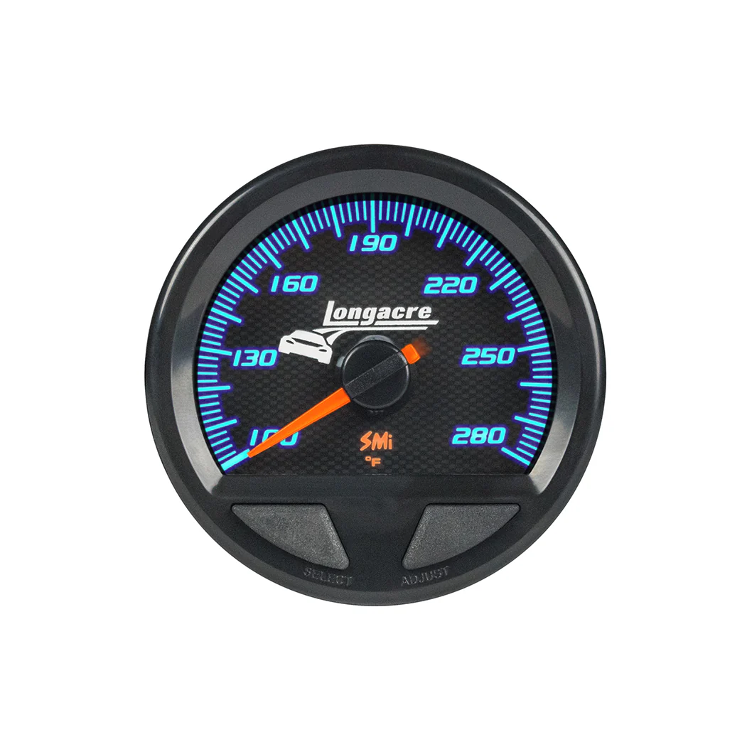 SMi⢠Elite Waterproof Gauges, Water Temperature/Oil Temperature 100-280, Sensor Included