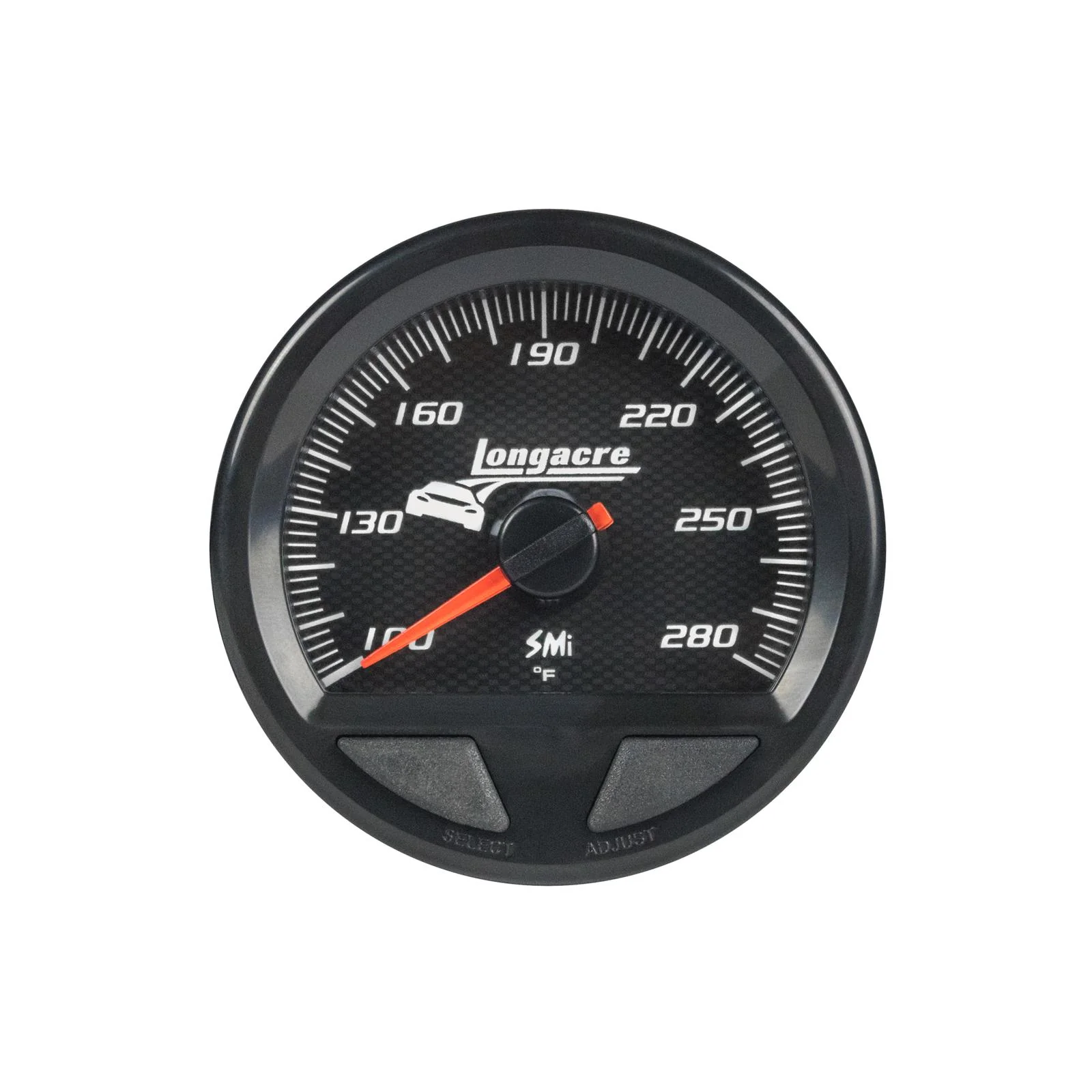 SMi⢠Elite Waterproof Gauges, Water Temperature/Oil Temperature 100-280, Sensor Included - Image 3